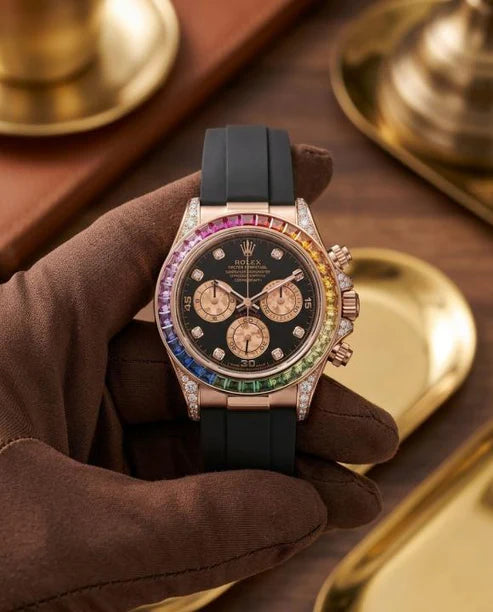 Royal Oyster Perpetual Tiger Rose Gold(With OG BOX)